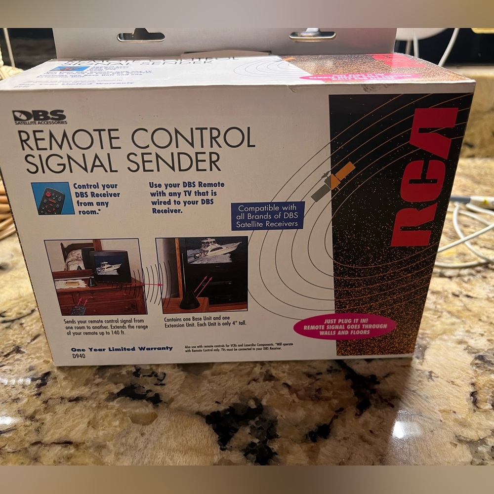 RCA Remote control signal sender.